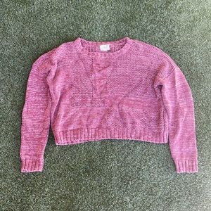 LA Hearts Knit Crop Sweater